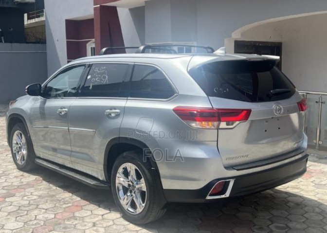 Foreign used Toyota Highlander 2017 Silver