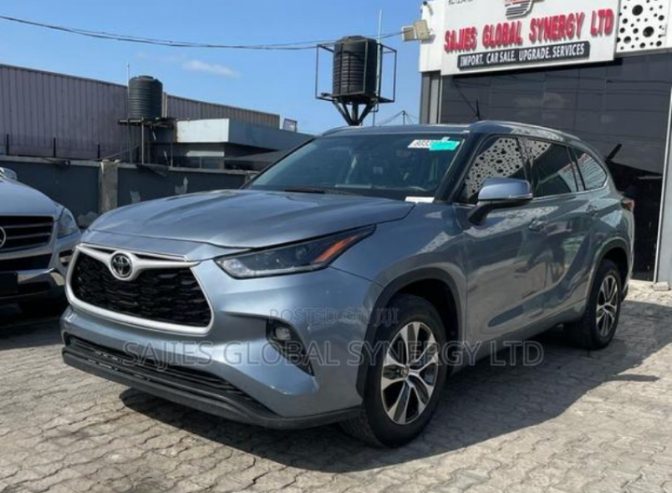 Foreign used Toyota Highlander XLE 2021