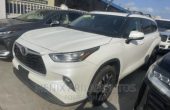 Foreign used 2022 Toyota Highlander, White