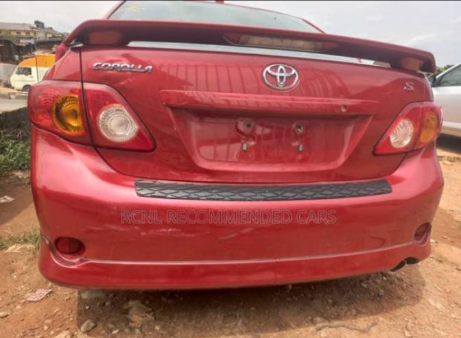 Foreign used 2009 Toyota Corolla