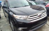 Foreign used Toyota Highlander 2013