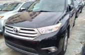 Foreign used Toyota Highlander 2013