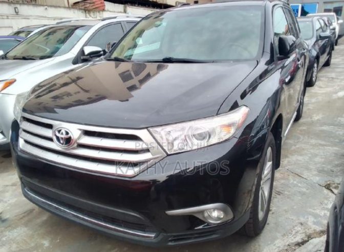 Foreign used Toyota Highlander 2013