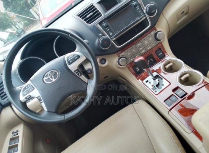 Foreign used Toyota Highlander 2013