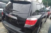 Foreign used Toyota Highlander 2013