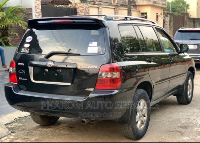 Foreign used 2005 Toyota Highlander V6