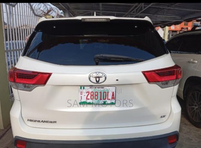 Foreign used 207 Toyota Highlander V6