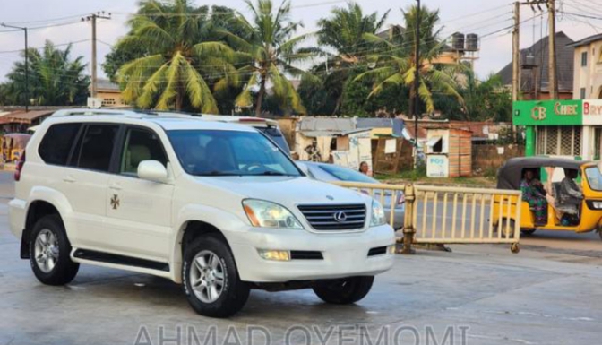 Foreign used 2007 Lexus GX 470 White