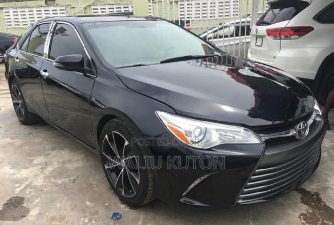 Foreign used 2015 Toyota Camry, Black