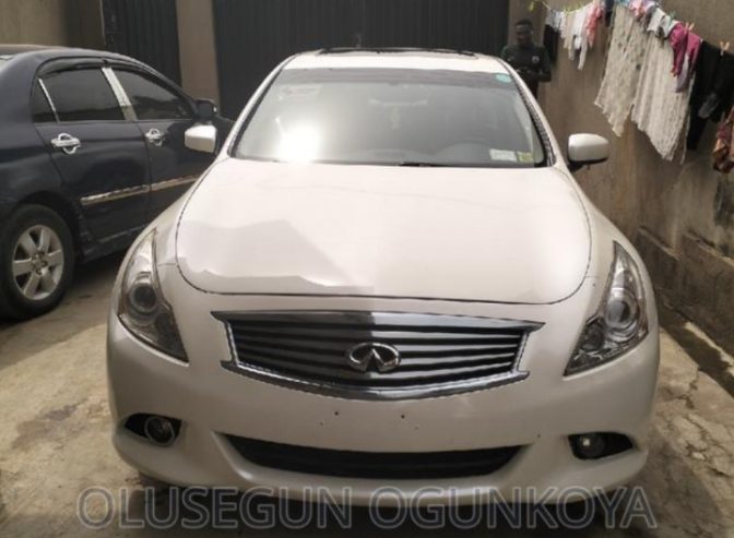 Foreign used 2013 Infiniti G37X AWD