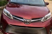 Foreign used 2018 Toyota Sienna, Red