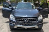 Foreign used 2013 Mercedes Benz ML 350 4matic