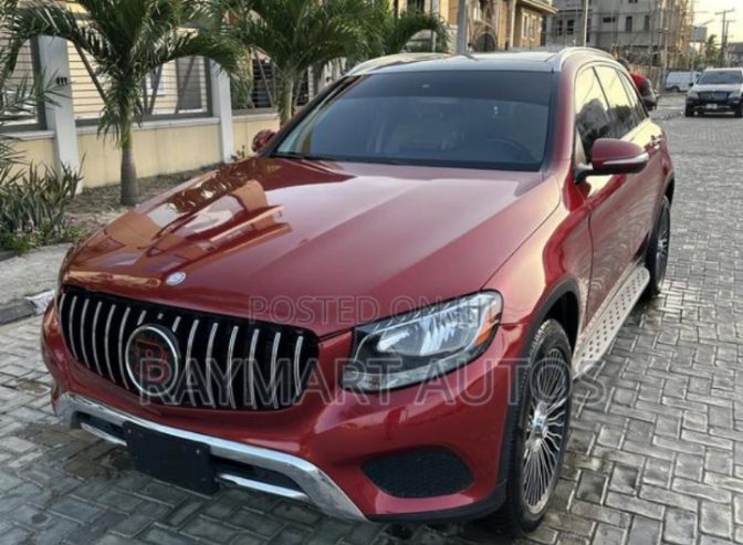 Foreign used 2016 Mercedes Benz GLC, Red