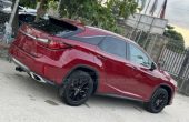 Foreign used 2017 Lexus RX 350 Red