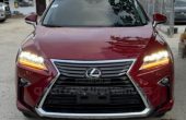 Foreign used 2017 Lexus RX 350 Red