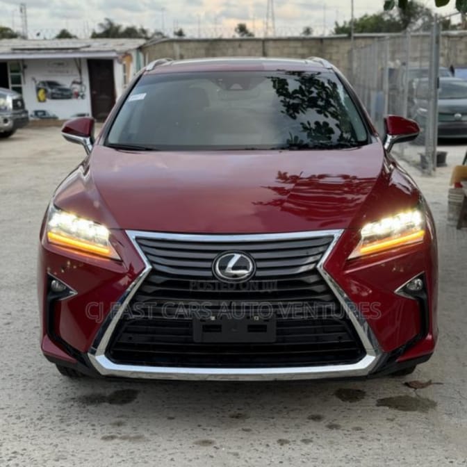 Foreign used 2017 Lexus RX 350 Red