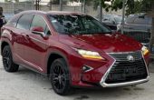 Foreign used 2017 Lexus RX 350 Red