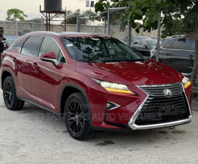 Foreign used 2017 Lexus RX 350 Red