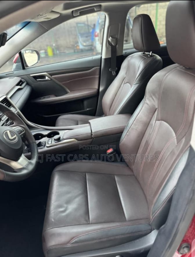 Foreign used 2017 Lexus RX 350 Red