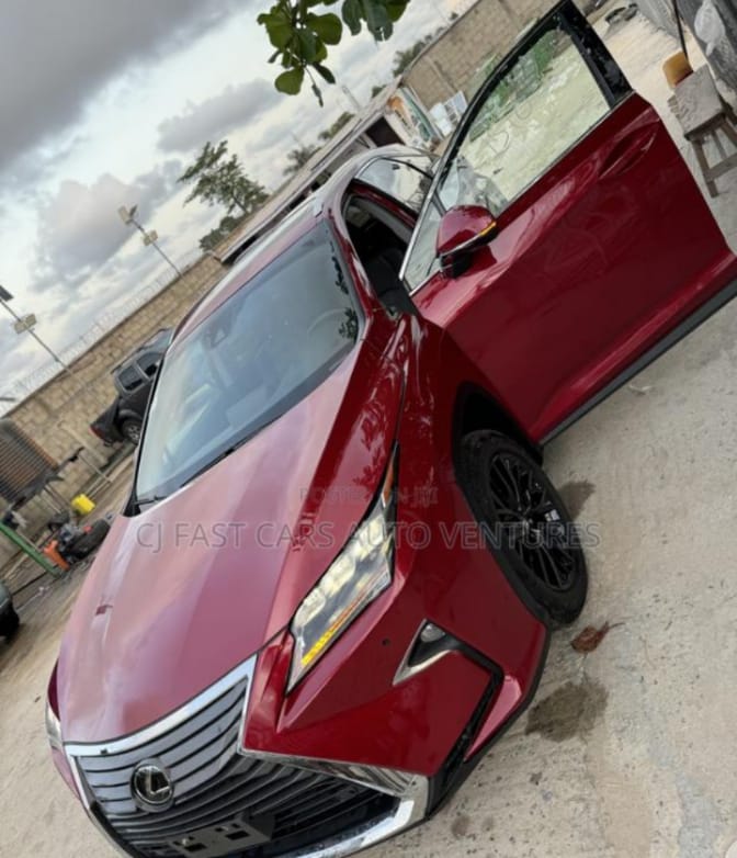 Foreign used 2017 Lexus RX 350 Red