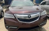 Foreign used 2015 Accura MDX, Red