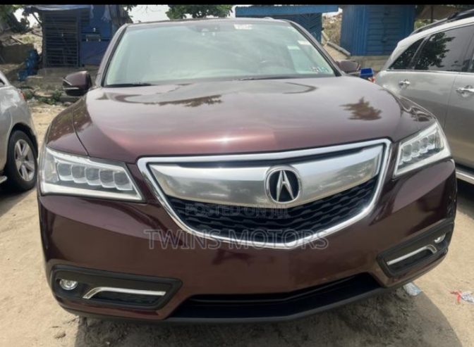 Foreign used 2015 Accura MDX, Red