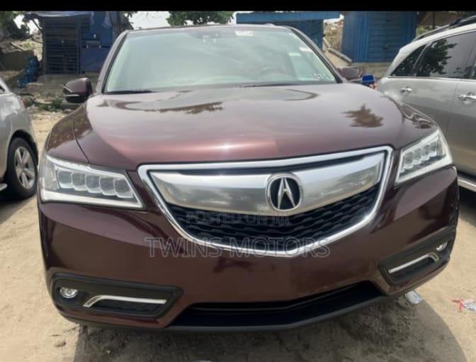 Foreign used 2015 Accura MDX, Red