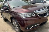 Foreign used 2015 Accura MDX, Red