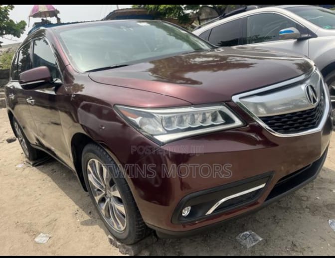 Foreign used 2015 Accura MDX, Red