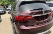 Foreign used 2015 Accura MDX, Red