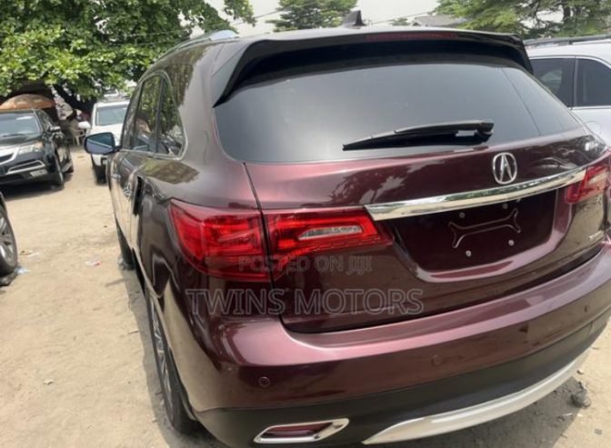 Foreign used 2015 Accura MDX, Red