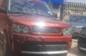 Foreign used 2008 Ranger Rover Sport, Red