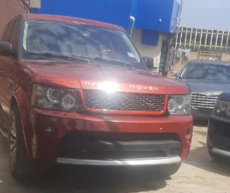 Foreign used 2008 Ranger Rover Sport, Red