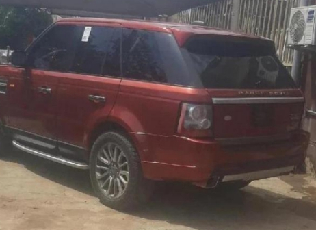 Foreign used 2008 Ranger Rover Sport, Red