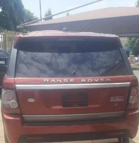 Foreign used 2008 Ranger Rover Sport, Red