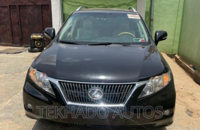 Foreign used 2010 Lexus RX 350, Black