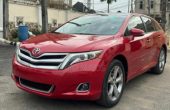 Foreign used 2013 Toyota Venza. Red