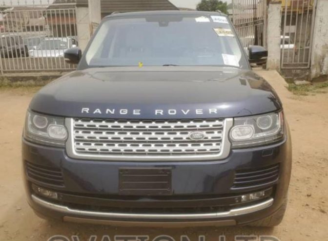 Foreign used 2016 Range Rover HSE