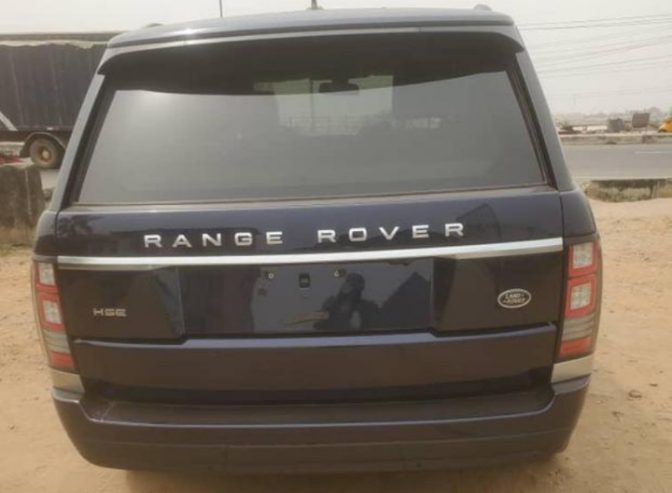 Foreign used 2016 Range Rover HSE