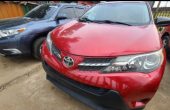 Foreign used 2015 Toyota RAV4, Red