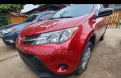 Foreign used 2015 Toyota RAV4, Red