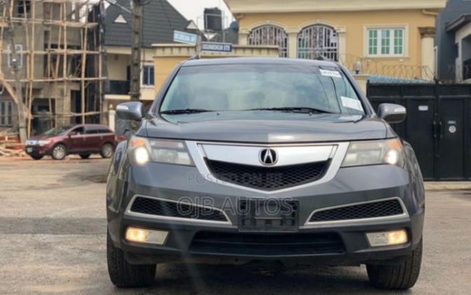 Foreign used 2010 Acura MDX , Gray