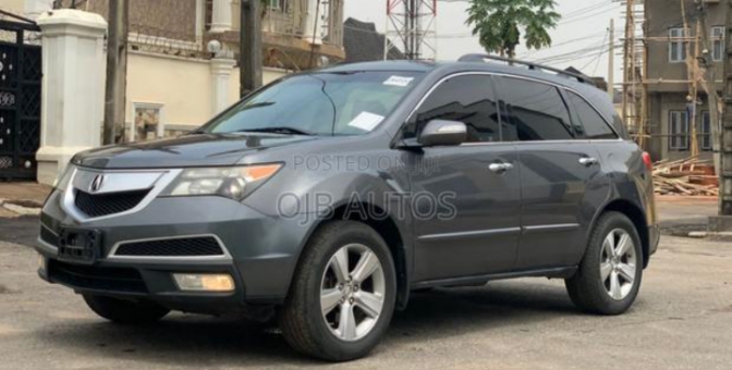 Foreign used 2010 Acura MDX , Gray