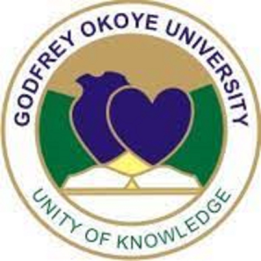 Godfrey Okoye University, Ugwuomu-Nike – Enugu State 2025/2026 Session Admission forms