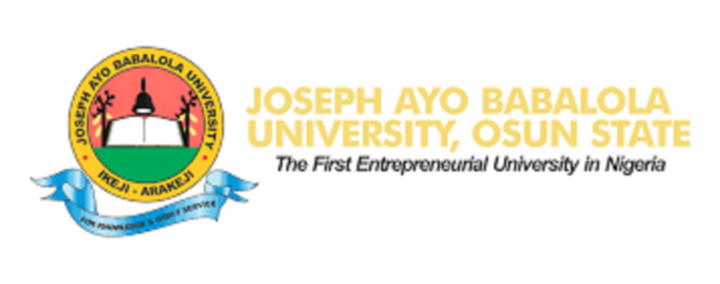 Joseph Ayo Babalola University, Ikeji-Arakeji 2025/26 Session Admission forms are on sales